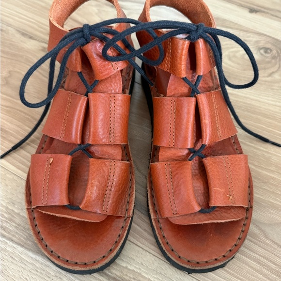 Fracap Lina Leather Sandal - Picture 2 of 4